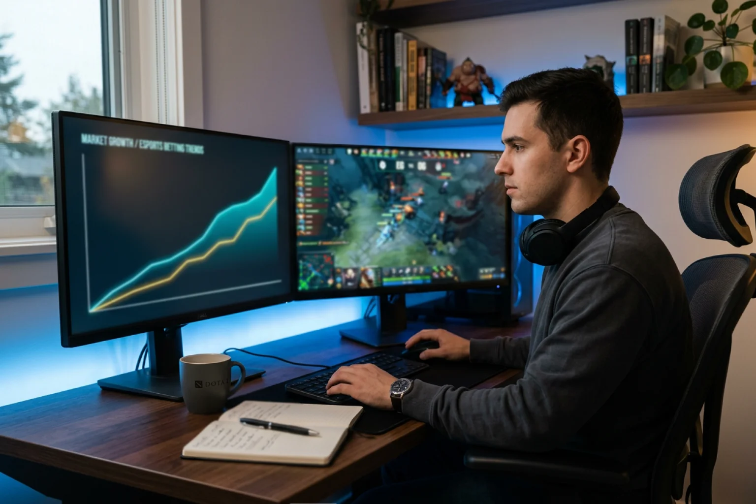 Crecimiento del mercado de apuestas en esports y Dota 2 en cifras